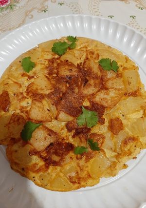 Una foto de Tortilla de papa (saludable)
