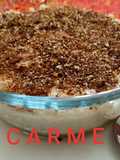 Arroz con leche con melindros al moscatel