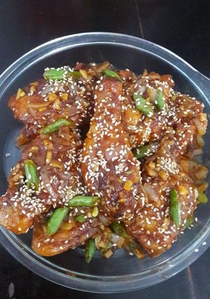 Foto resep Ayam gr tepung saos sambal Gochujang