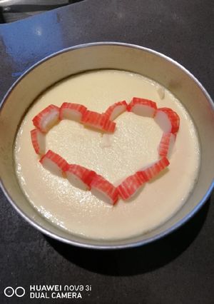 A picture of Crab Meat Steam w/Eggs.