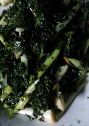 Foto resep Daun singkong umbut lengkuas