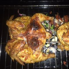 A picture of Oven grilled chicken.