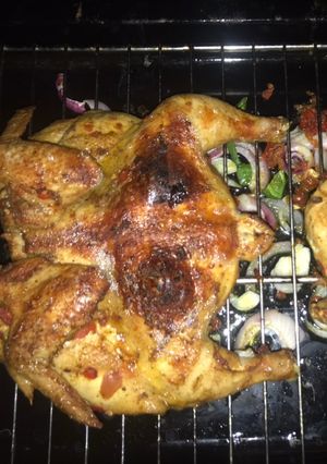 A picture of Oven grilled chicken.