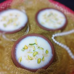 A picture of Semolina kheer.