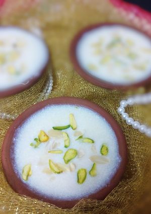 A picture of Semolina kheer.