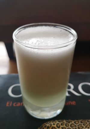 Una foto de Pisco sour