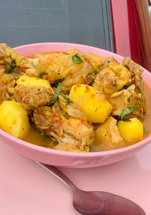 Chicken pepper soup ainihin hoton girkin