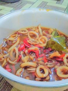 Foto resep Cumi asam manis pedas