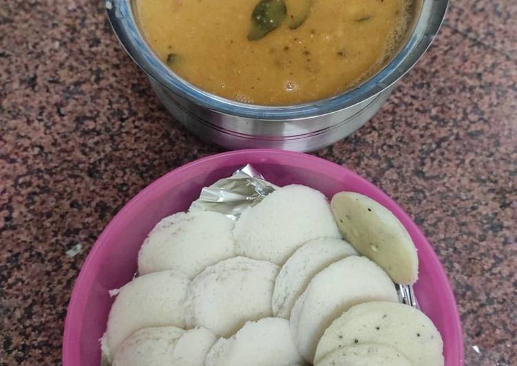 Semolina idli at home