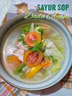 Foto resep Sayur Sop Dada Ayam ala Didi