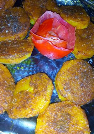 A picture of Aromatic baked potatoes.