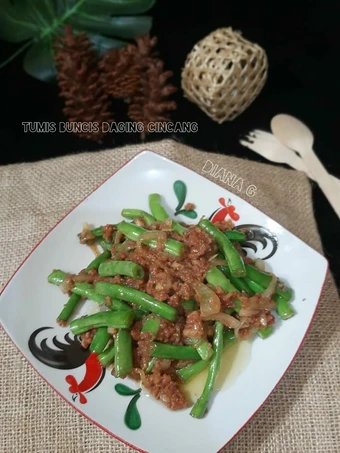 Cara Sederhana Menyiapkan Resep  Tumis Buncis Daging Cincang yang Lezat, Enak