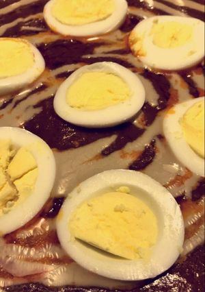 صورة لوصفة فول بالطحينة😋