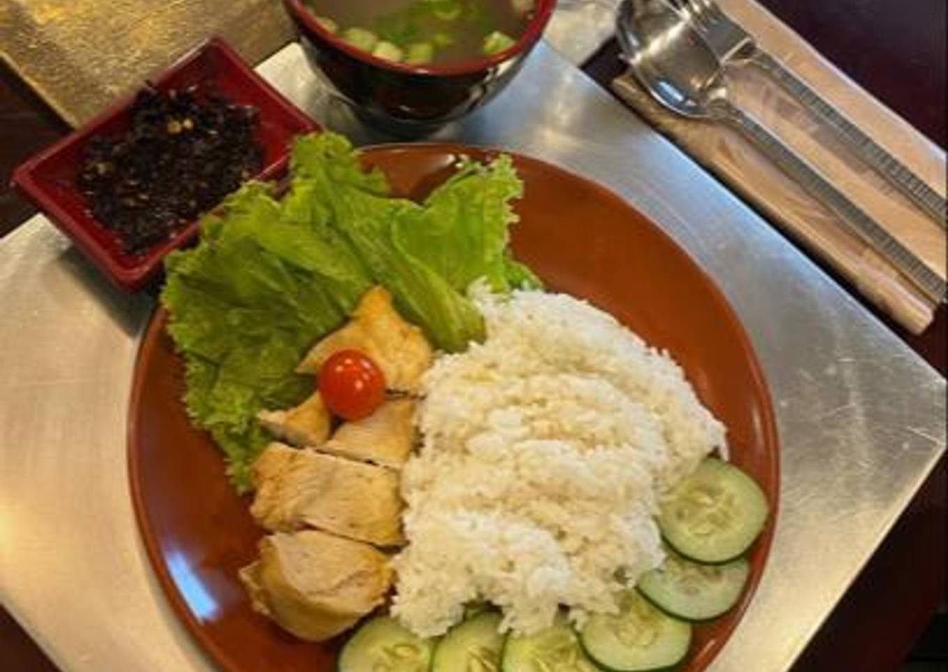 Chicken hainan rice