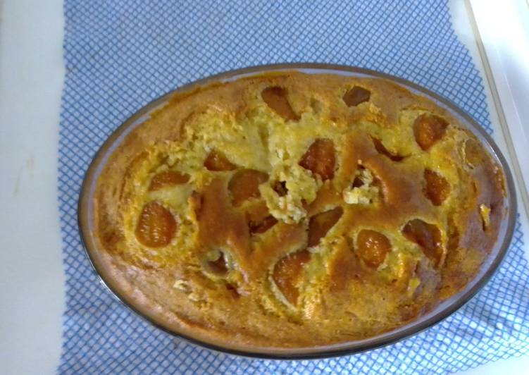 Bizcocho de ciruelas claudias y yogurt griego a mi estilo