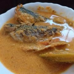 A picture of Coconut Milk Fish Curry.