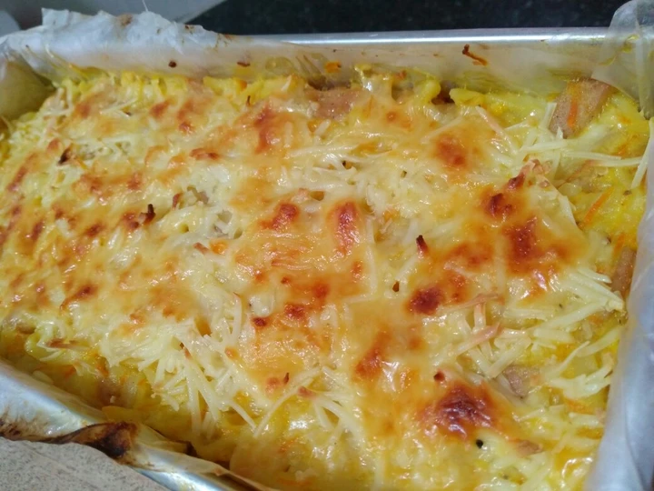 Easy Steps to Make Recipes 28. Schotel mie... 😘😘😘😘 the Perfect Delicious.