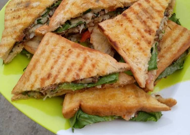 Simple Way to Prepare Super Quick Homemade Sandwich