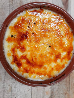 Una foto de Crema catalana