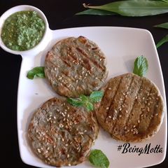 A picture of Bajra Mini Uttapam.