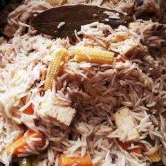A picture of Veg Pulav.
