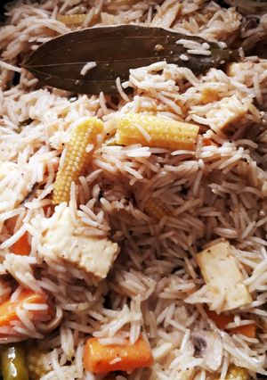 A picture of Veg Pulav.
