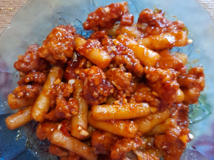 Resep Yangnyeom Chicken &amp;amp; Tteokbokki bumbu gochujang yang Bisa Manjain Lidah