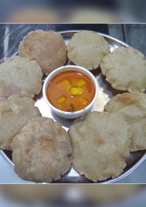 રાજગરાની પૂરી(rajgara ni puri recipe inGujarati) રેસીપી મુખ્ય ફોટો