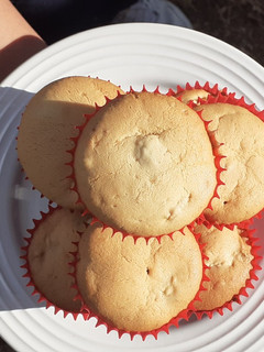 Una foto de Muffins de Manzana Canela