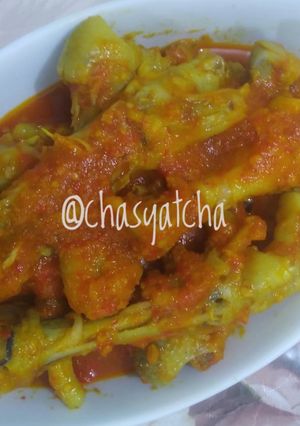 Foto resep 104. Oseng Ceker Pedas