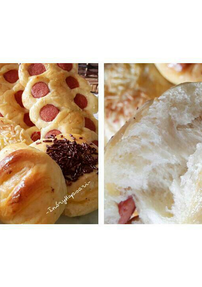 Foto resep Roti manis tanpa ulen praktis empuk