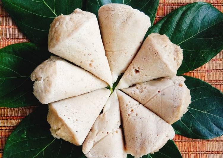 Easiest Way to Prepare Homemade Wheat cone idli