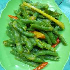 A picture of 29. Buncis acar kuning.