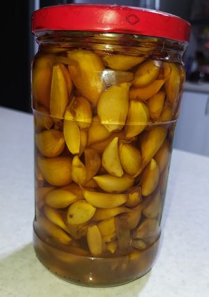 عکسی از دستور سیرترشی سه سوته