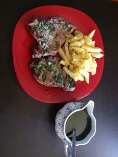 Una foto de Solomillo en salsa vinagreta