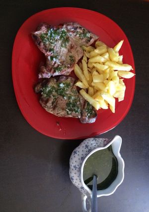 Una foto de Solomillo en salsa vinagreta