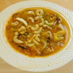 A picture of A Hearty Healthy Soup.