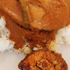 A picture of Goan Fish Curry (Good Attempt).