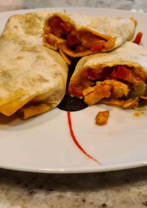 Una foto de Burrito de pollo