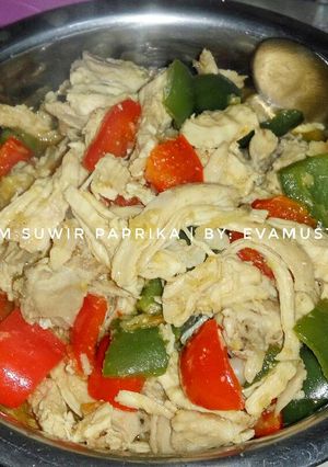 Foto resep Ayam Suwir Paprika