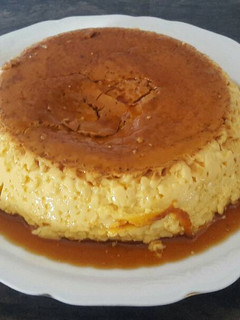 Una foto de Flan de mi abuela