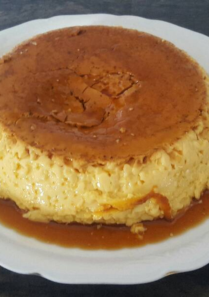 Una foto de Flan de mi abuela