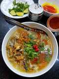 Da Nang Grilled Mackerel Banh Canh Noodle Soup