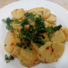 A picture of Aloo Katli.