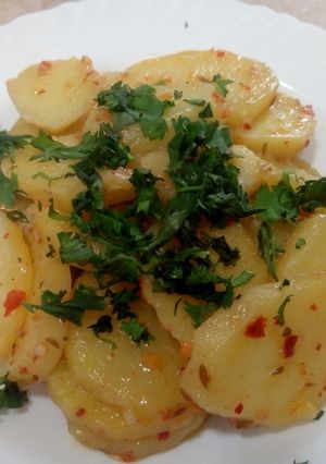A picture of Aloo Katli.