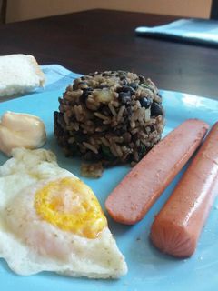 Una foto de Gallo pinto tico!!