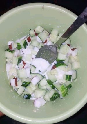 A picture of Fruit salad.