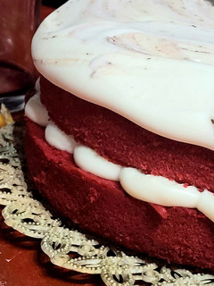 Una foto de Torta red velvet