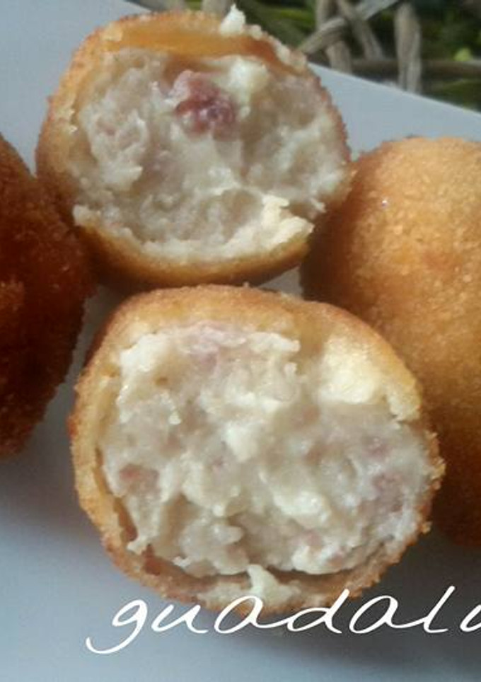 Una foto de Croquetas de jamón en gme, gmf y tradicional