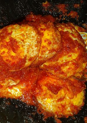 Foto resep Telur Ceplok Balado